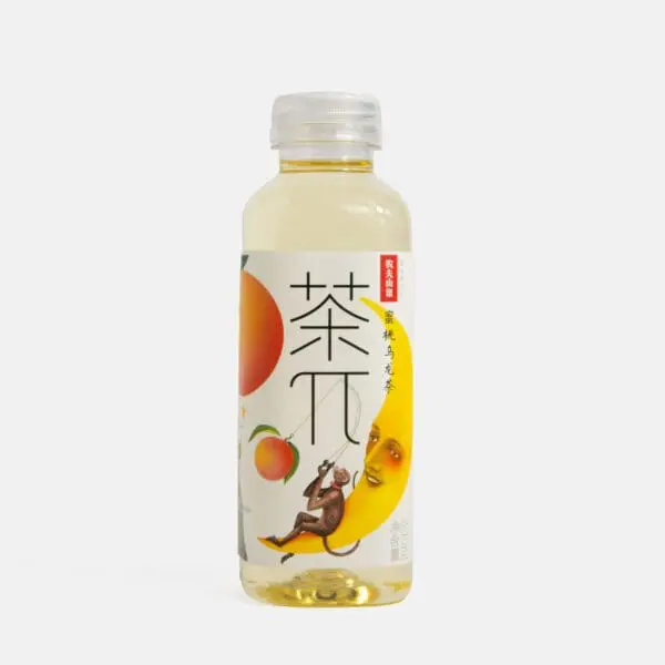 Bebida de té oolong con sabor a melocotón NONGFU 500ml