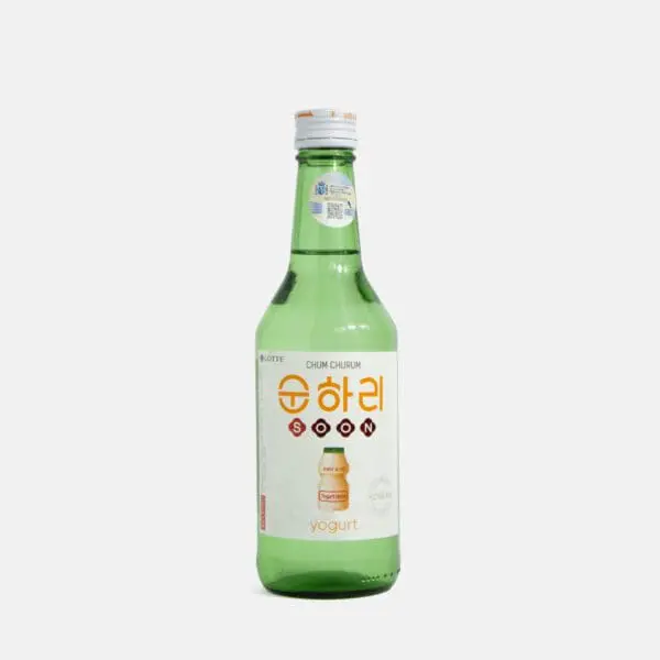 Licor coreano soju con sabor a yogur LOTTE 350ml