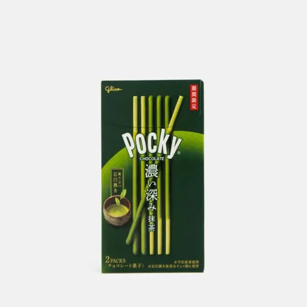 Galletas Pocky sabor matcha GLICO 61,6g