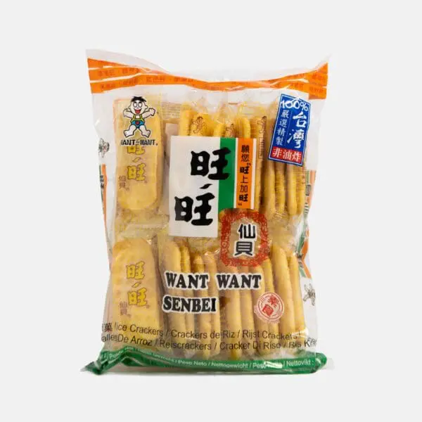 Galleta senbei de arroz dulce WANTWANT 112g