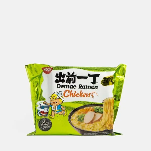 Ramen instantáneo sabor a pollo NISSIN 100g