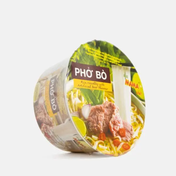 Ramen instantáneo en cup Pho bo MAMA 65g