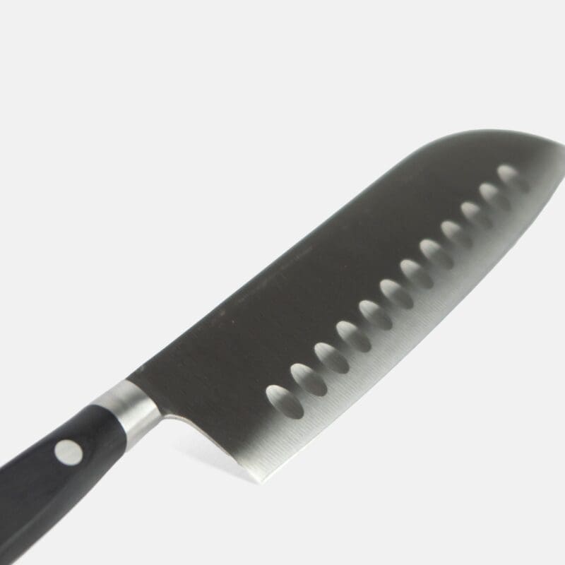 Cuchillo Santoku de acero inoxidable 18cm