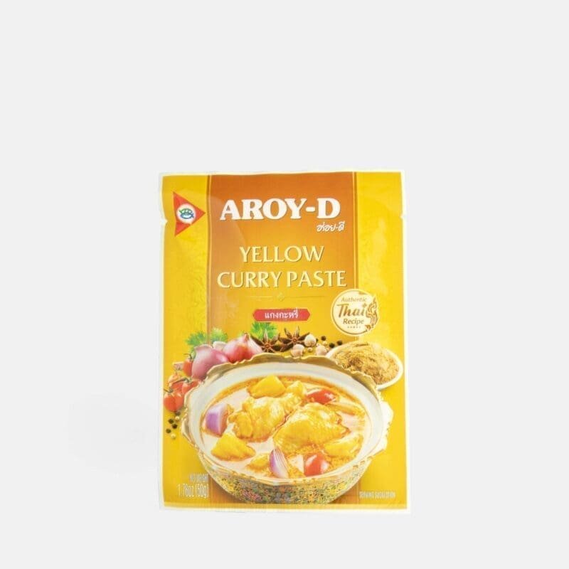 Pasta de curry amarillo tailandés Aroy-D