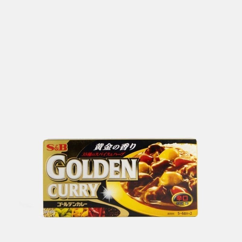 Golden curry japonés picante S&B 198g