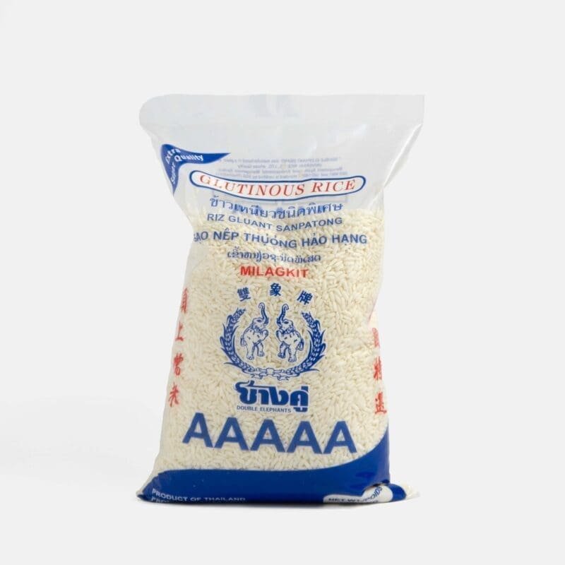 Arroz glutinoso Double Elephant 1 kg