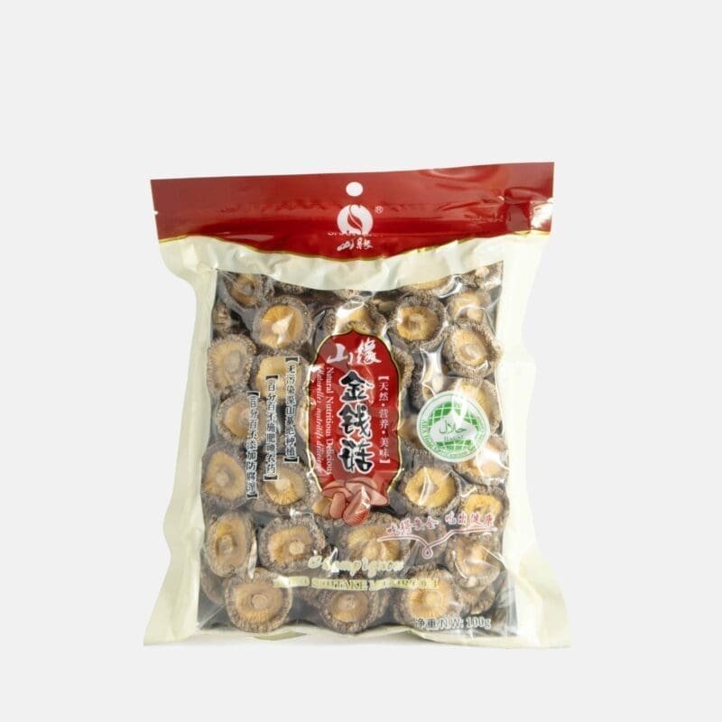 Setas shiitake secas SHANYUAN 100g