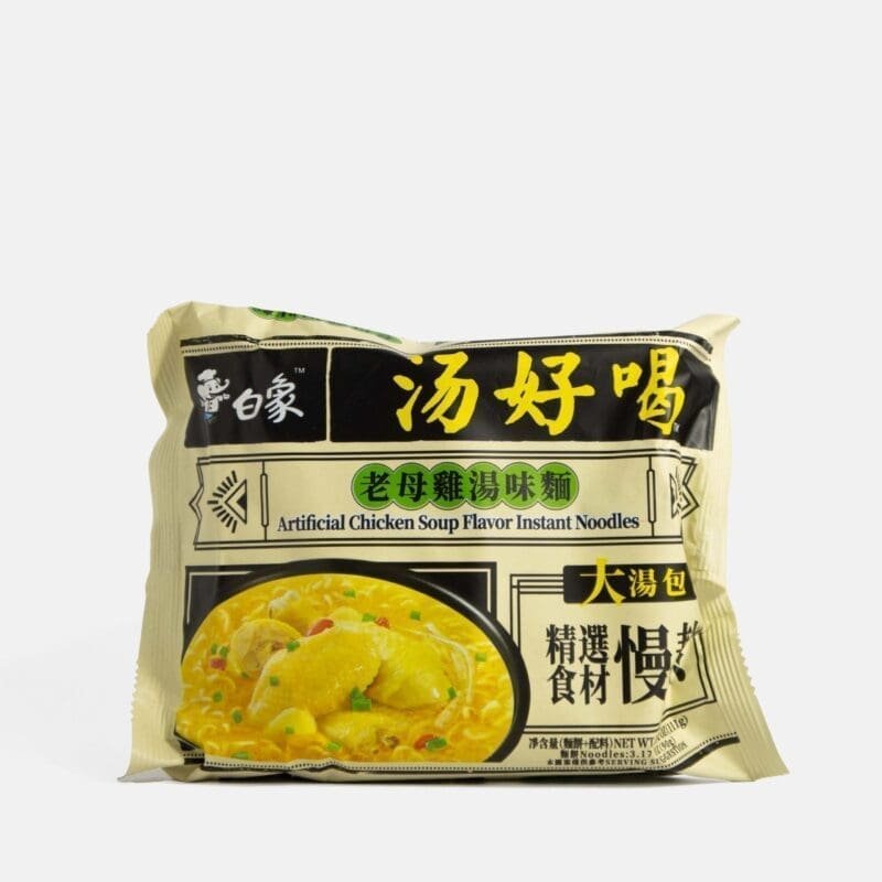 Ramen instantáneo caldo de gallina Baixiang | Fideos instantaneos