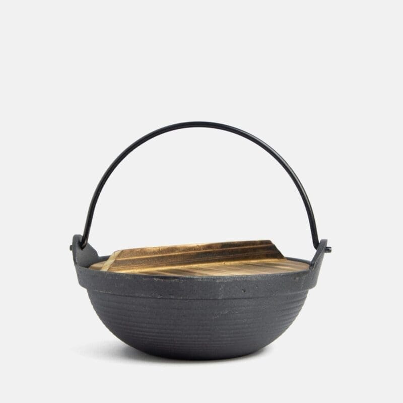 Cazuela de hierro japonesa con tapa 18cm