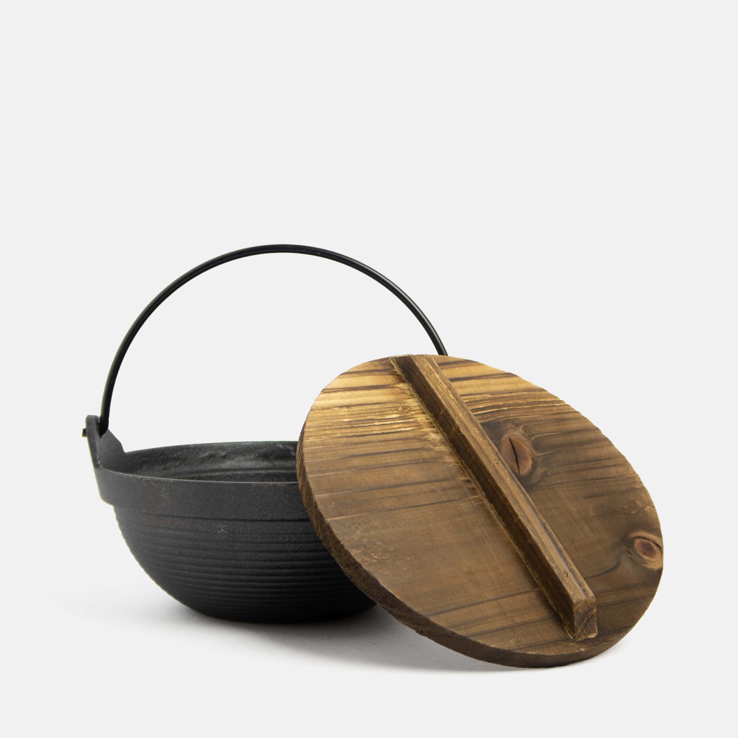 Cazuela de hierro japonesa con tapa 18cm