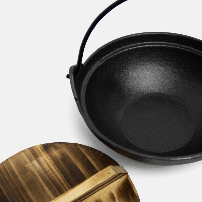 Cazuela de hierro japonesa con tapa 18cm