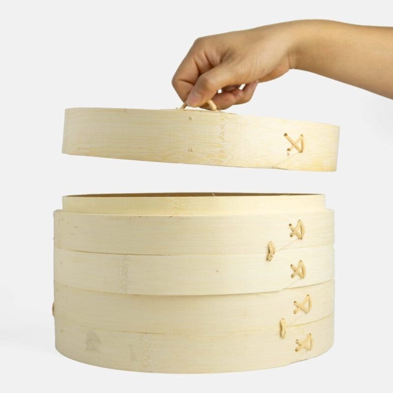 Vaporera de bambú 25cm