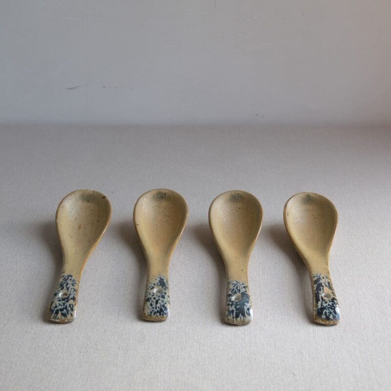 Cuchara de porcelana colección Aki