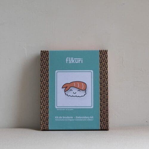 Kit de bordado japonés: Sushi de gamba