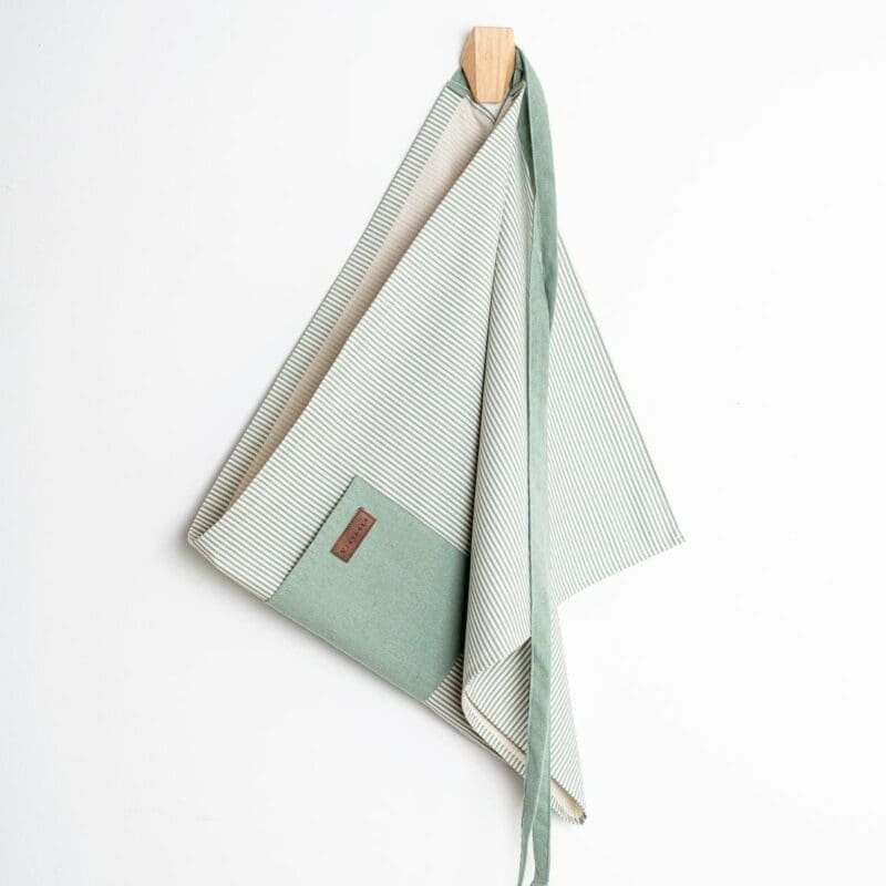 Delantal corto de cocina Vert Aqua