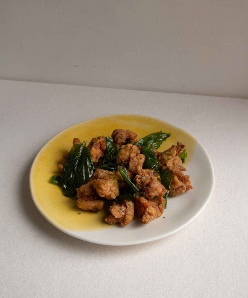 receta pollo frito taiwanes