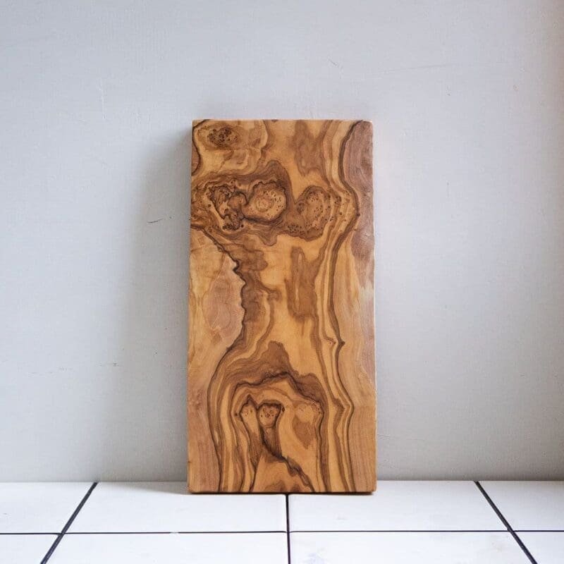 Tabla de cortar de madera de olivo 30x15
