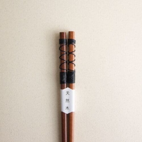 Palillos japoneses cuerda entrelazada