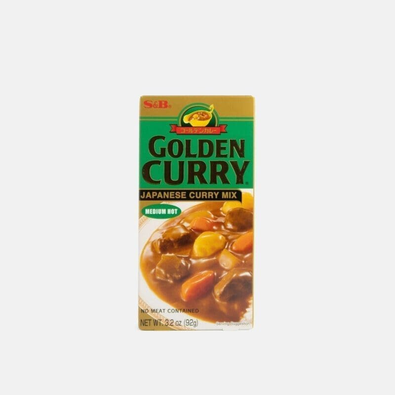 Golden curry picante suave S&B