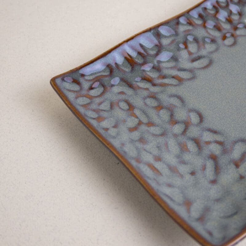 Plato rectangular de porcelana Shizuoka - Imagen 3