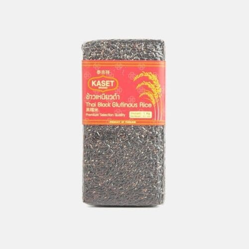 Arroz glutinoso negro tailandés