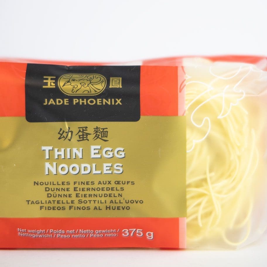 Fideos de huevo chinos finos tipo ramen