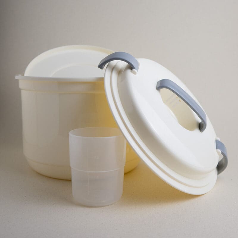 vaporera de arroz para cocinar en microondas